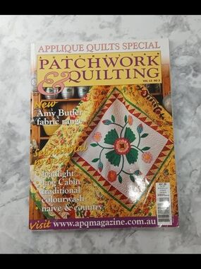 Australian Patchwork & Quilting Magazine Vol 12 No 2 Applique Quilts Special